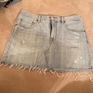 Levi’s jean skirt